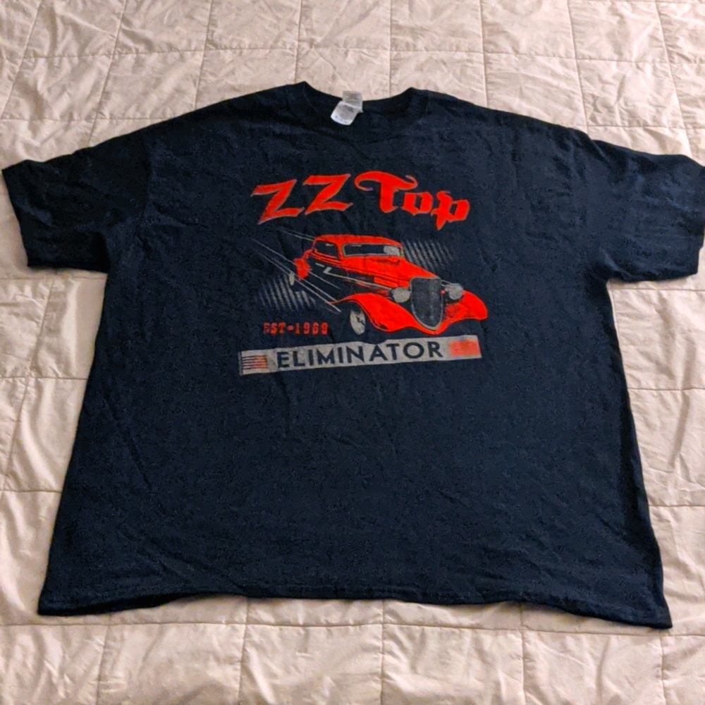 ZZ Top 2018 Concert Tour Tee - Picture 2 of 3